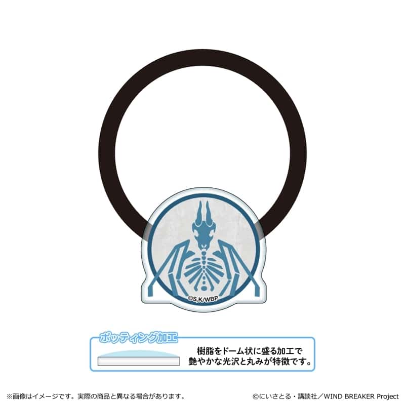 ウィンドブレイカー (ウィンブレ) Season 2 アクリルヘアゴム/KEEL
 
2025年08月下旬発売