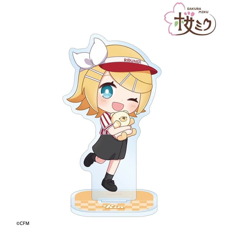 桜ミク 鏡音リン ちびキャラ アクリルスタンド
 
2025年9月17日発売