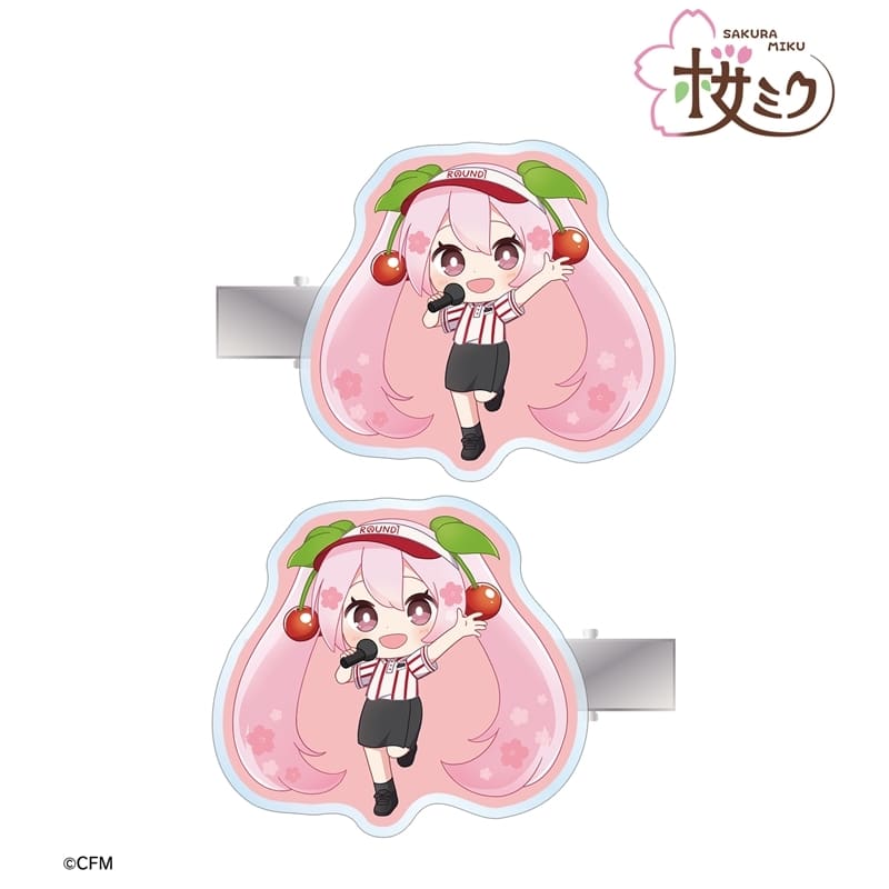 桜ミク 桜ミク ちびキャラ アクリルヘアクリップ2個セット
 
2025年9月17日発売
