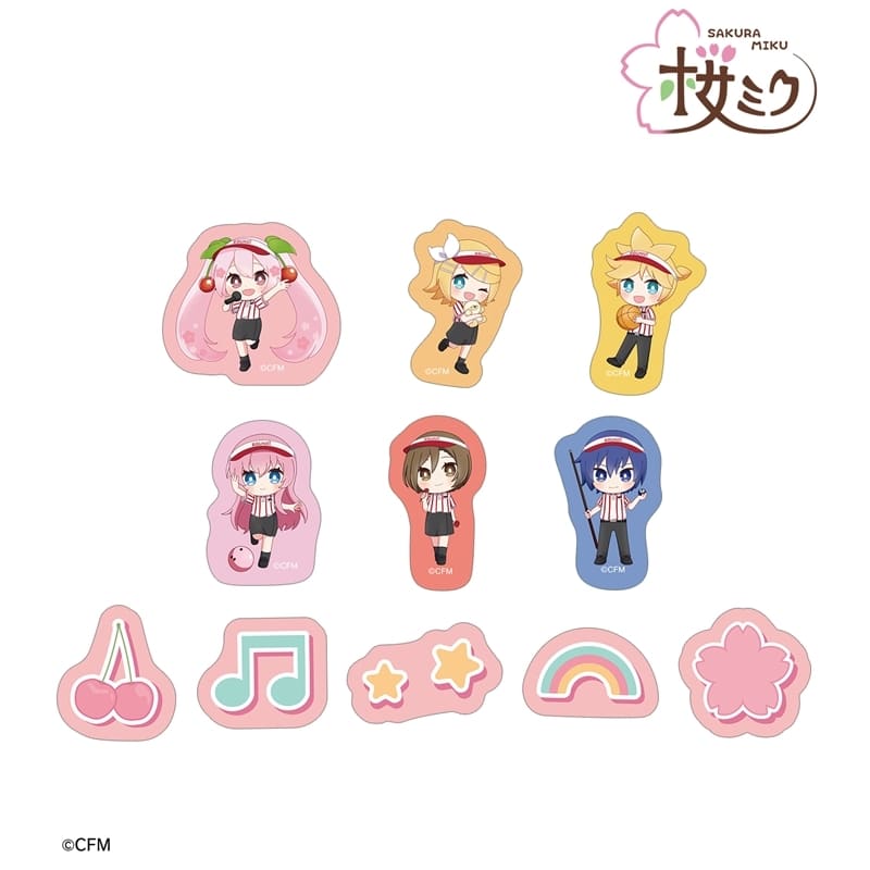 桜ミク 集合 ちびキャラ フレークシール
 
2025年9月17日発売