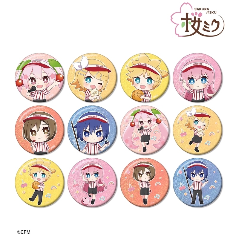 桜ミク トレーディング ちびキャラ ホログラム缶バッジ
 
2025年9月17日発売