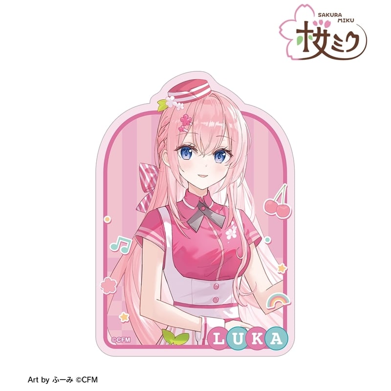 桜ミク 描き下ろし 巡音ルカ アメリカンダイナーver. Art by ふーみ ダイカットステッカー
 
2025年9月17日発売