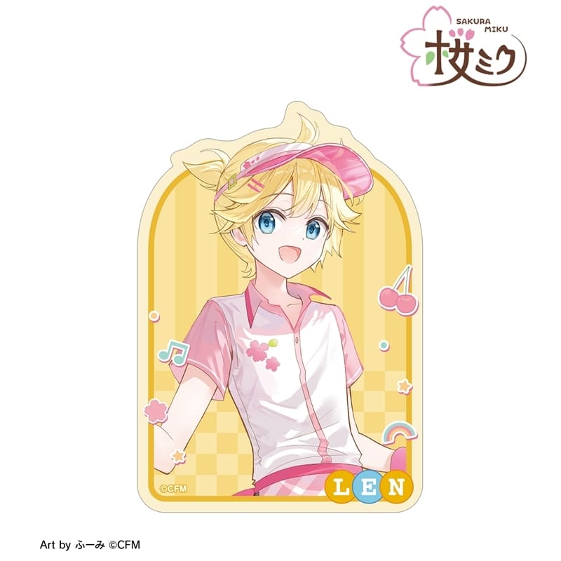 桜ミク 描き下ろし 鏡音レン アメリカンダイナーver. Art by ふーみ ダイカットステッカー
 
2025年9月17日発売