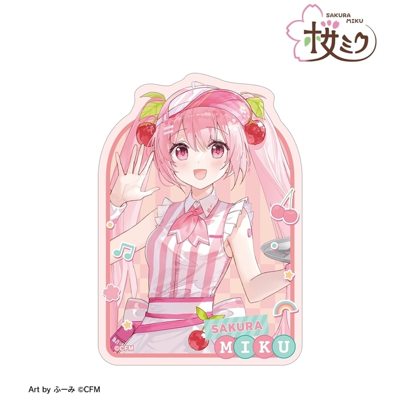 桜ミク 描き下ろし 桜ミク アメリカンダイナーver. Art by ふーみ ダイカットステッカー
 
2025年9月17日発売