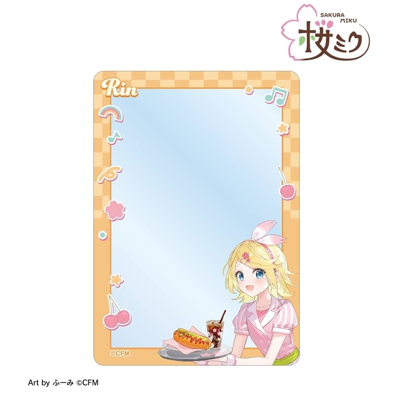 桜ミク 描き下ろし 鏡音リン アメリカンダイナーver. Art by ふーみ B8硬質カードケース
 
2025年9月17日発売