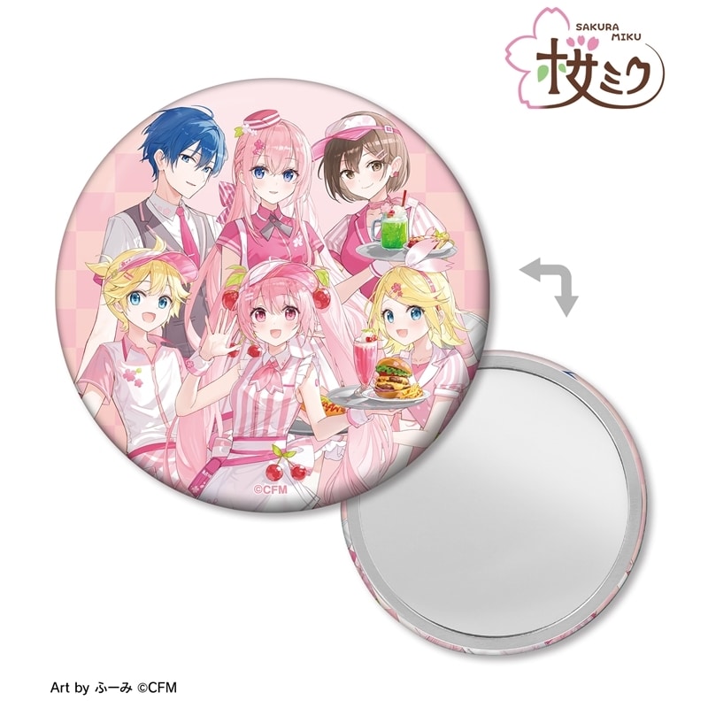 桜ミク 描き下ろし 集合 アメリカンダイナーver. Art by ふーみ 缶ミラー
 
2025年9月17日発売