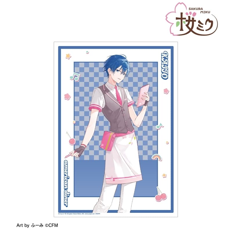 桜ミク 描き下ろし KAITO アメリカンダイナーver. Art by ふーみ A3マット加工ポスター
 
2025年9月17日発売