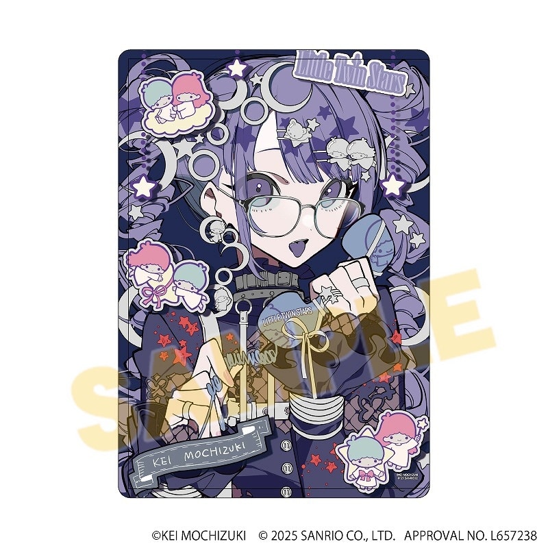 望月けい×サンリオキャラクターズ キャラクリアケース1月リトルツインスターズ(コラボイラスト)
 
2025年08月発売
