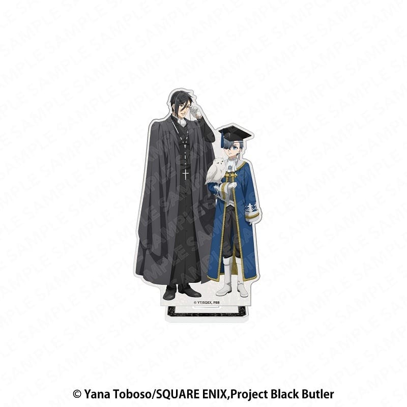 黒執事 — キラキラホログラムアクリルスタンドフィギュア セバスチャン&シエル
 
2024年12月発売
 【アニメイト】