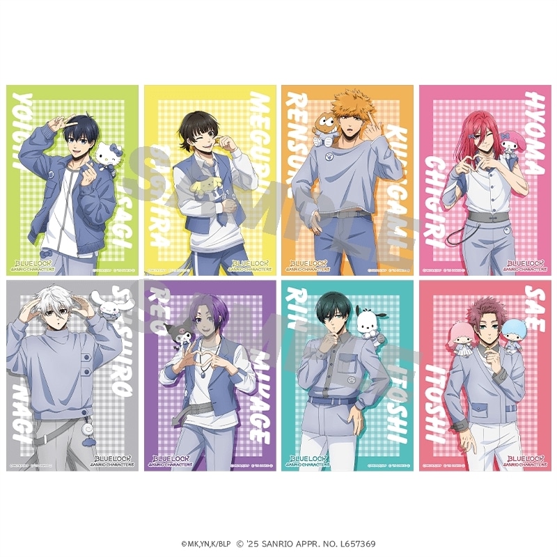 ブルーロック×サンリオキャラクターズ ブロマイド
 
2025年08月発売
