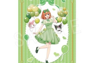 五等分の花嫁* × マイメロディ&クロミ 箔押しプラブロマイド バルーン&リボンver. 四葉
 
2025年09月発売