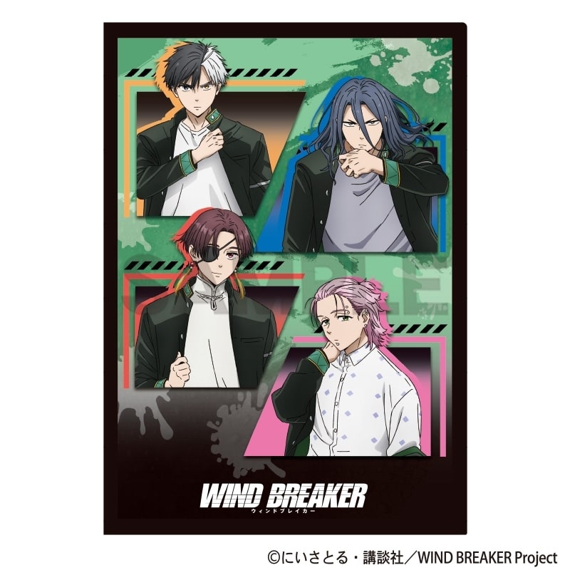 ウィンドブレイカー (ウィンブレ) シングルクリアファイル 風鈴高校 1年生
 
2025年08月発売