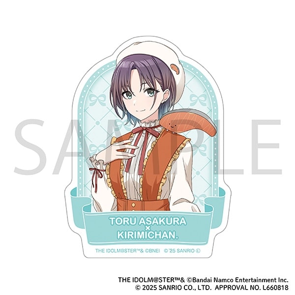 アイドルマスター シャイニーカラーズ ステッカー/浅倉 透×KIRIMIちゃん.　サンリオキャラクターズ
 
2025年6月28日発売