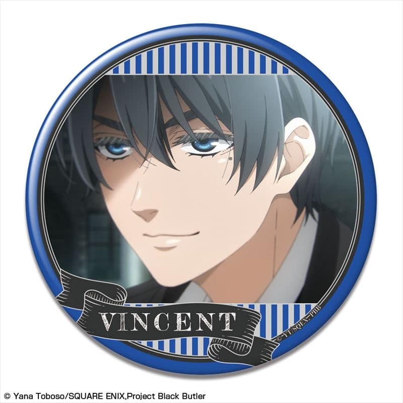 黒執事 — 缶バッジ デザイン31(ヴィンセント・ファントムハイヴ/A)
 
2024年11月発売