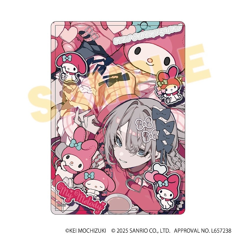 望月けい×サンリオキャラクターズ キャラクリアケース6月マイメロディ(コラボイラスト)
 
2025年08月発売