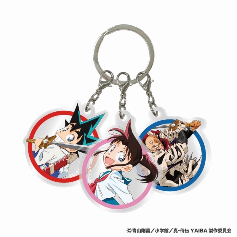 YAIBA (ヤイバ) 3連アクリルキーホルダー 刃&さやか&鬼丸
 
2025年07月上旬発売
