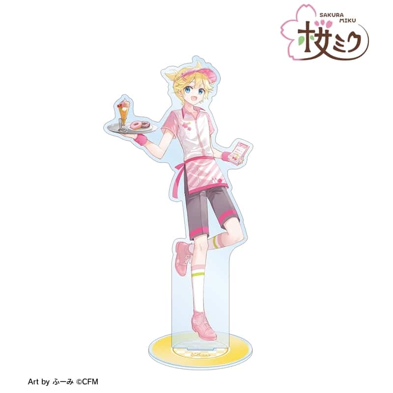桜ミク 描き下ろし 鏡音レン アメリカンダイナーver. Art by ふーみ BIGアクリルスタンド
 
2025年9月17日発売
