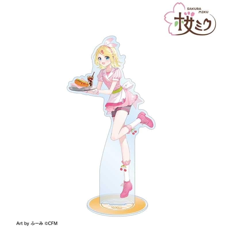桜ミク 描き下ろし 鏡音リン アメリカンダイナーver. Art by ふーみ BIGアクリルスタンド
 
2025年9月17日発売