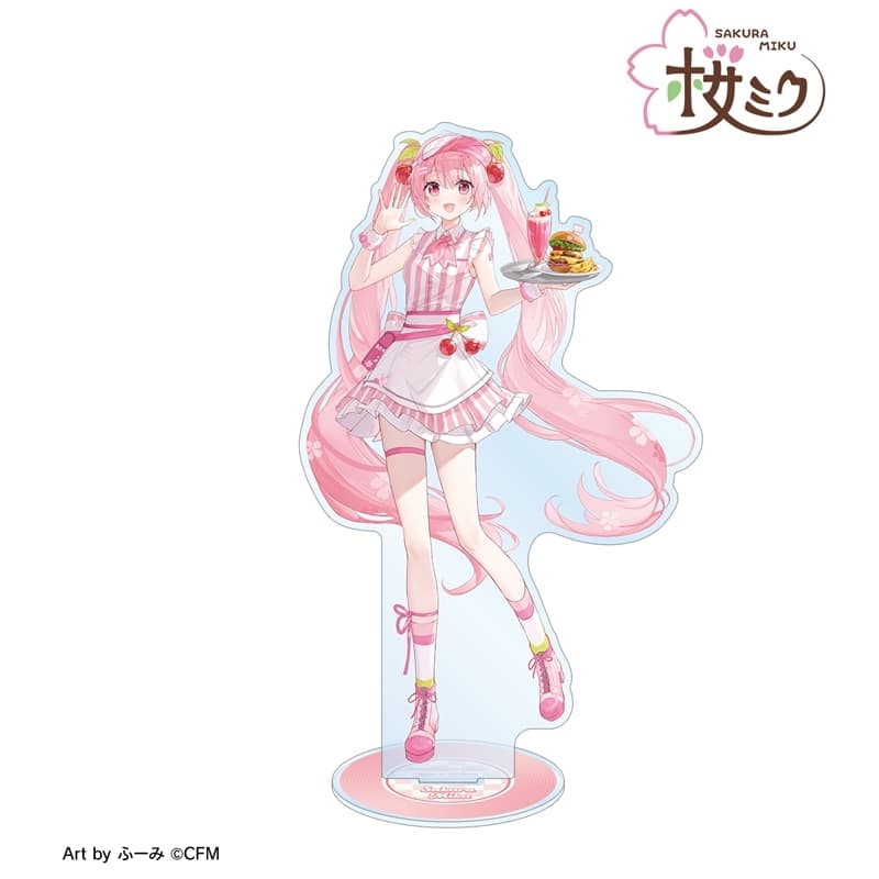 桜ミク 描き下ろし 桜ミク アメリカンダイナーver. Art by ふーみ BIGアクリルスタンド
 
2025年9月17日発売