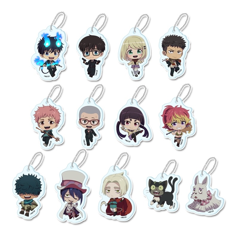 青の祓魔師 (青エク)　 ぷちちょこトレーディングアクリルキーホルダー
 
2025年09月発売