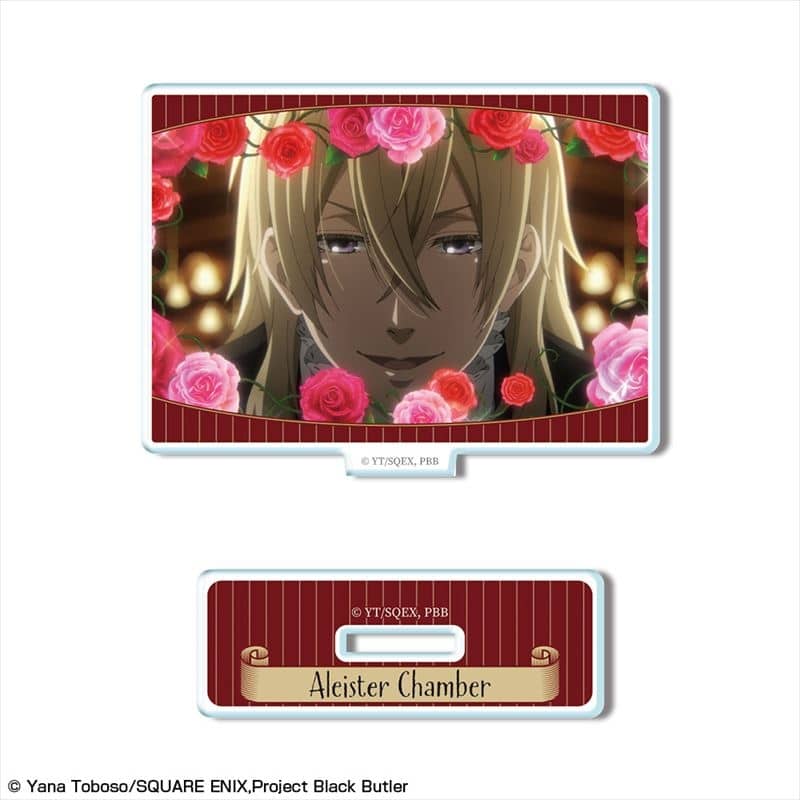 黒執事 — ミニアクリルスタンド デザイン31(アレイスト・チェンバー)
 
2024年11月中旬発売
 【アニメイト】