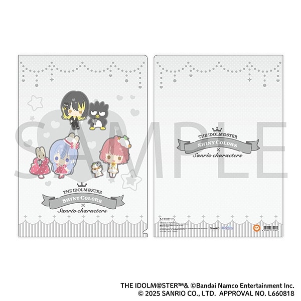 アイドルマスター シャイニーカラーズ クリアファイル/283プロ コメティック×サンリオキャラクターズ
 
2025年7月11日発売