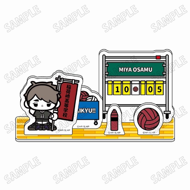 アニメハイキュー!! ミニキャラアクリルジオラマ【のぼりver.】⑩宮 治
 
2025年05月発売