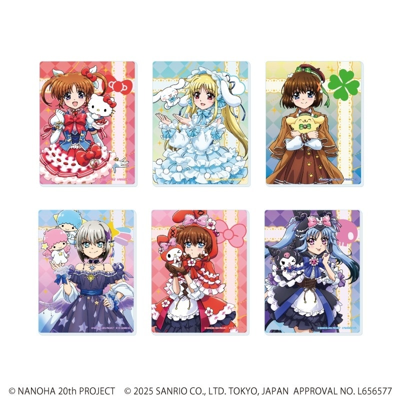 魔法少女リリカルなのはシリーズ×サンリオキャラクターズ アクリルカード1月ブラインド(全6種)(等身イラスト)
 
2025年09月発売