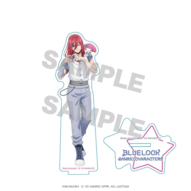 ブルーロック×サンリオキャラクターズ アクリルスタンド 千切豹馬×マイメロディ
 
2025年08月発売