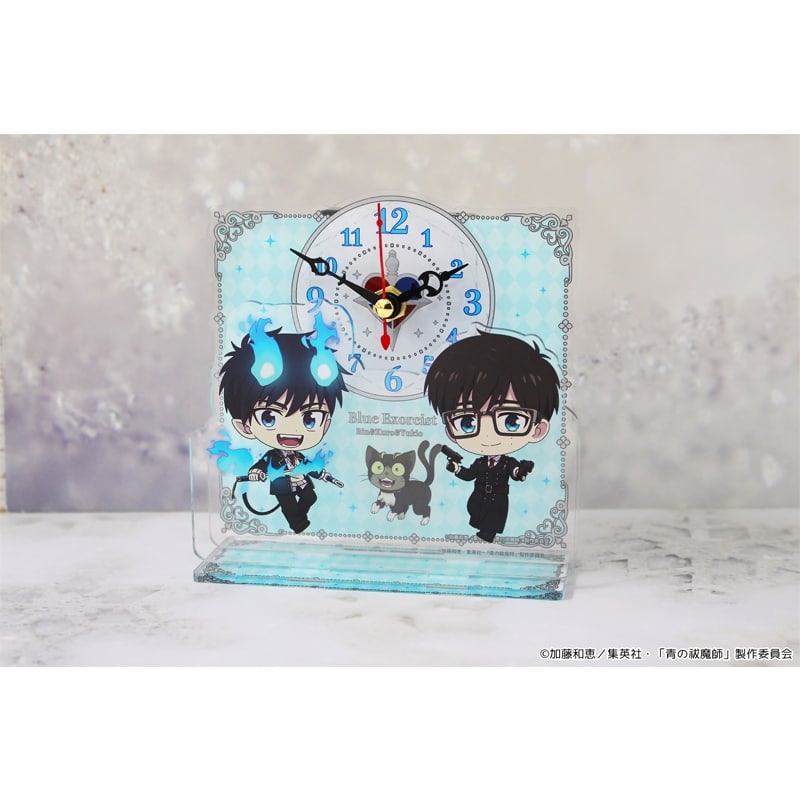 青の祓魔師 (青エク)　 ぷちちょこミニアクリル置時計【奥村燐&クロ&奥村雪男】
 
2025年09月発売
で取扱中