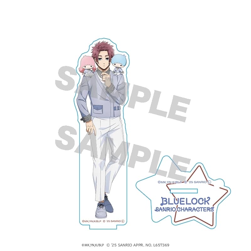 ブルーロック×サンリオキャラクターズ アクリルスタンド 糸師冴×リトルツインスターズ
 
2025年08月発売