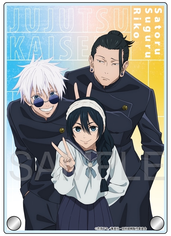 [アニメイト]呪術廻戦 懐玉・玉折 アクリルプレート3(五条・夏油・天内)
 
2025年09月下旬発売