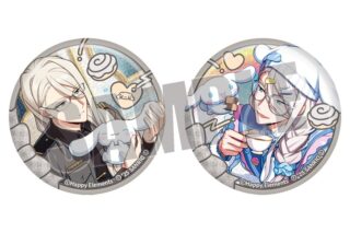 エリオスライジングヒーローズ × サンリオキャラクターズ グリッター缶バッジセット 2.ヴィクター・ヴァレンタイン×シナモロール
 
2025年10月発売