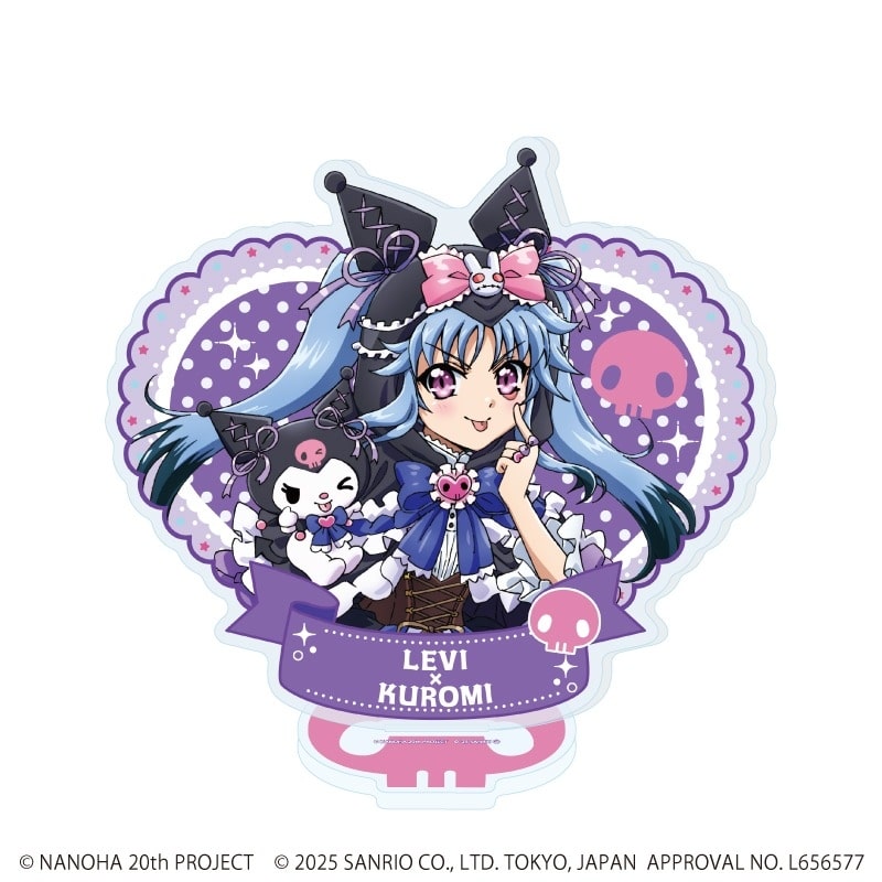 魔法少女リリカルなのはシリーズ×サンリオキャラクターズ アクリルスタンド6月レヴィ×クロミ(等身イラスト)
 
2025年09月発売