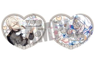 エリオスライジングヒーローズ × サンリオキャラクターズ ぴくりあプレートhologram 2.ヴィクター・ヴァレンタイン×シナモロール
 
2025年10月発売