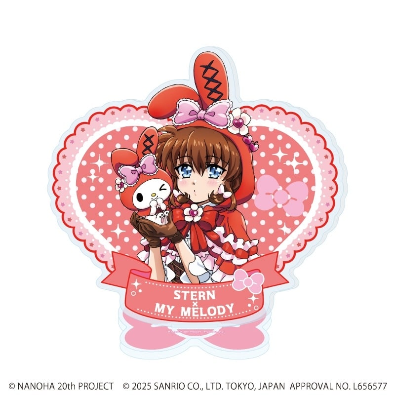 魔法少女リリカルなのはシリーズ×サンリオキャラクターズ アクリルスタンド5月シュテル×マイメロディ(等身イラスト)
 
2025年09月発売