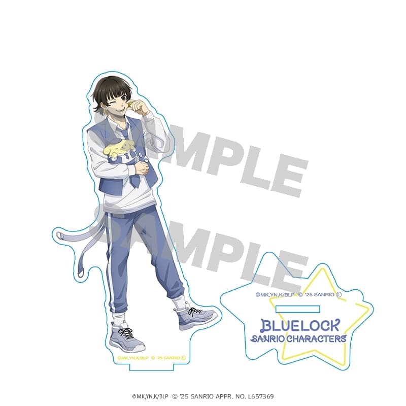 ブルーロック×サンリオキャラクターズ アクリルスタンド 蜂楽廻×ポムポムプリン
 
2025年08月発売