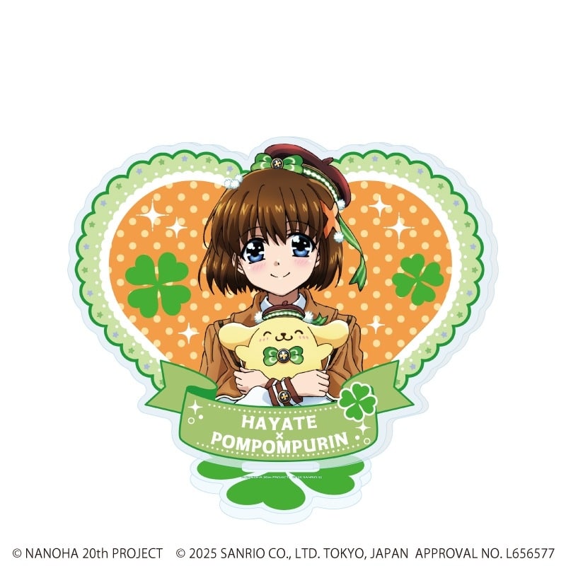 魔法少女リリカルなのはシリーズ×サンリオキャラクターズ アクリルスタンド3月はやて×ポムポムプリン(等身イラスト)
 
2025年09月発売