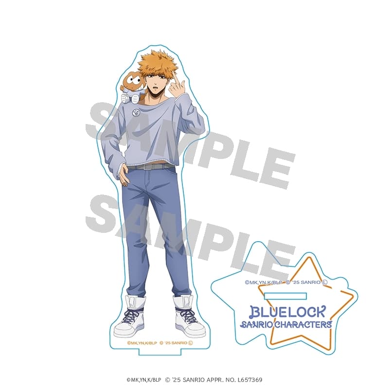 ブルーロック×サンリオキャラクターズ アクリルスタンド 國神錬介×ウィアーダイナソアーズ!
 
2025年08月発売