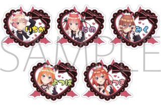 五等分の花嫁* お名前バッジコレクション(小悪魔メイド)
 
2025年7月25日発売