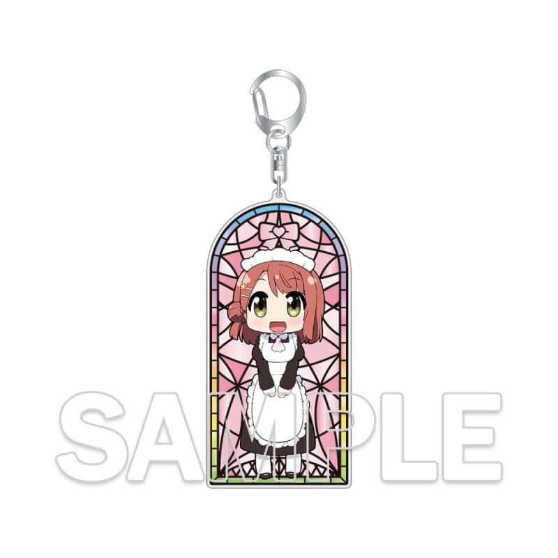 にじよん あにめーしょん ステンドグラス風キーホルダー 上原歩夢
 
2023年7月10日発売
で取扱中 (アニメイト)