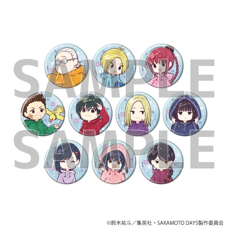 サカモトデイズ 缶バッジ19/梅雨ver. ブラインド(全10種)(グラフアートイラスト) 
2025年09月発売