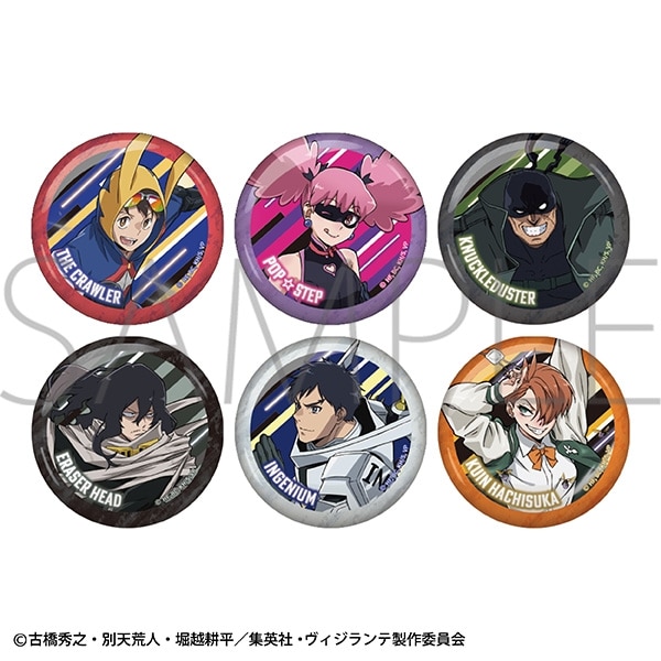 ヴィジランテ -僕のヒーローアカデミア ILLEGALS- キャラバッジコレクション
 
2025年7月12日発売
 (アニメイト)