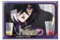 黒執事 — ホログラム缶バッジ デザイン21(グレゴリー・バイオレット/A)
 
2024年11月中旬発売