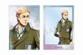 進撃の巨人 描き下ろし エルヴィン 冬の歩みver. アクリルカード2種セット
 
2025年9月27日発売