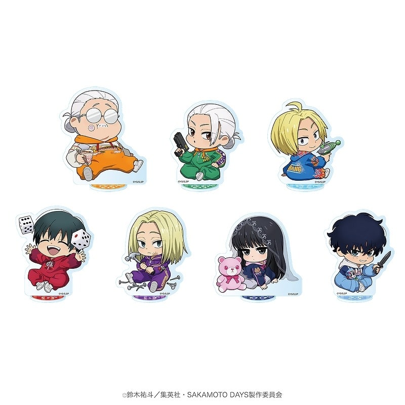 サカモトデイズ 【ミニキャラ】アクリルスタンド(単品) 
2025年08月下旬発売