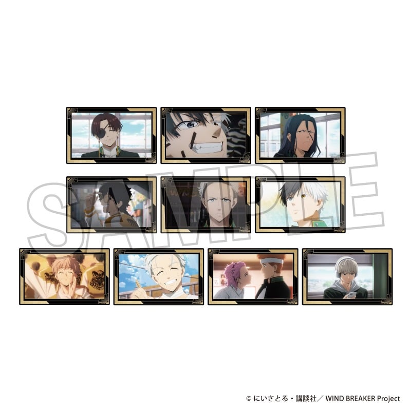 ウィンドブレイカー (ウィンブレ) トレーディングアクリルカード BOX1 10個入り1BOX     ホビーストックで2025年4月発売