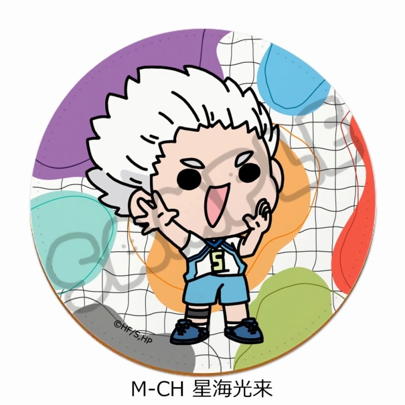ハイキュー!! みんなmochocho化大作戦!第5弾 レザーコースター M-CH(星海光来)
 アニメイトで
2025年05月下旬発売