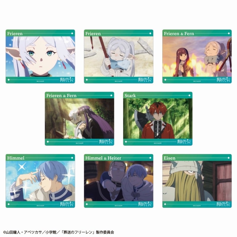 葬送のフリーレン 場面写真 トレーディングアクリルカード【全8種】
 
2024年9月1日発売
で取扱中 (アニメイト)