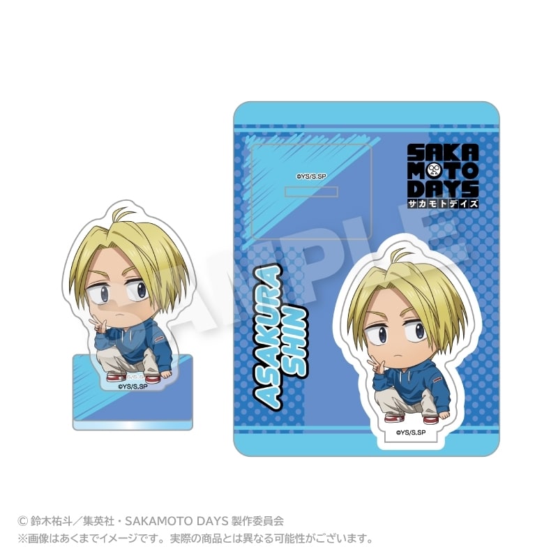 サカモトデイズ ミニキャラアクリルマスコット しゃがみこみver. 朝倉 シン 
2025年08月発売